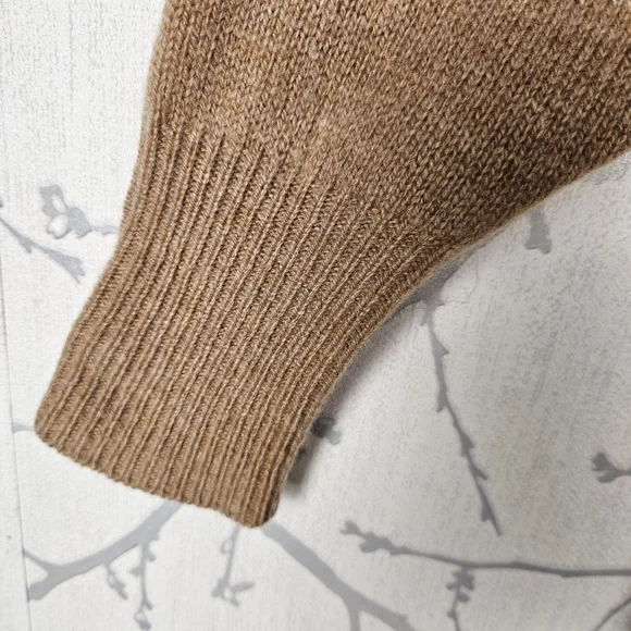 The Group Babaton Camel 100% Cashmere Caravan Turtleneck Sweater - Picture 2 of 7